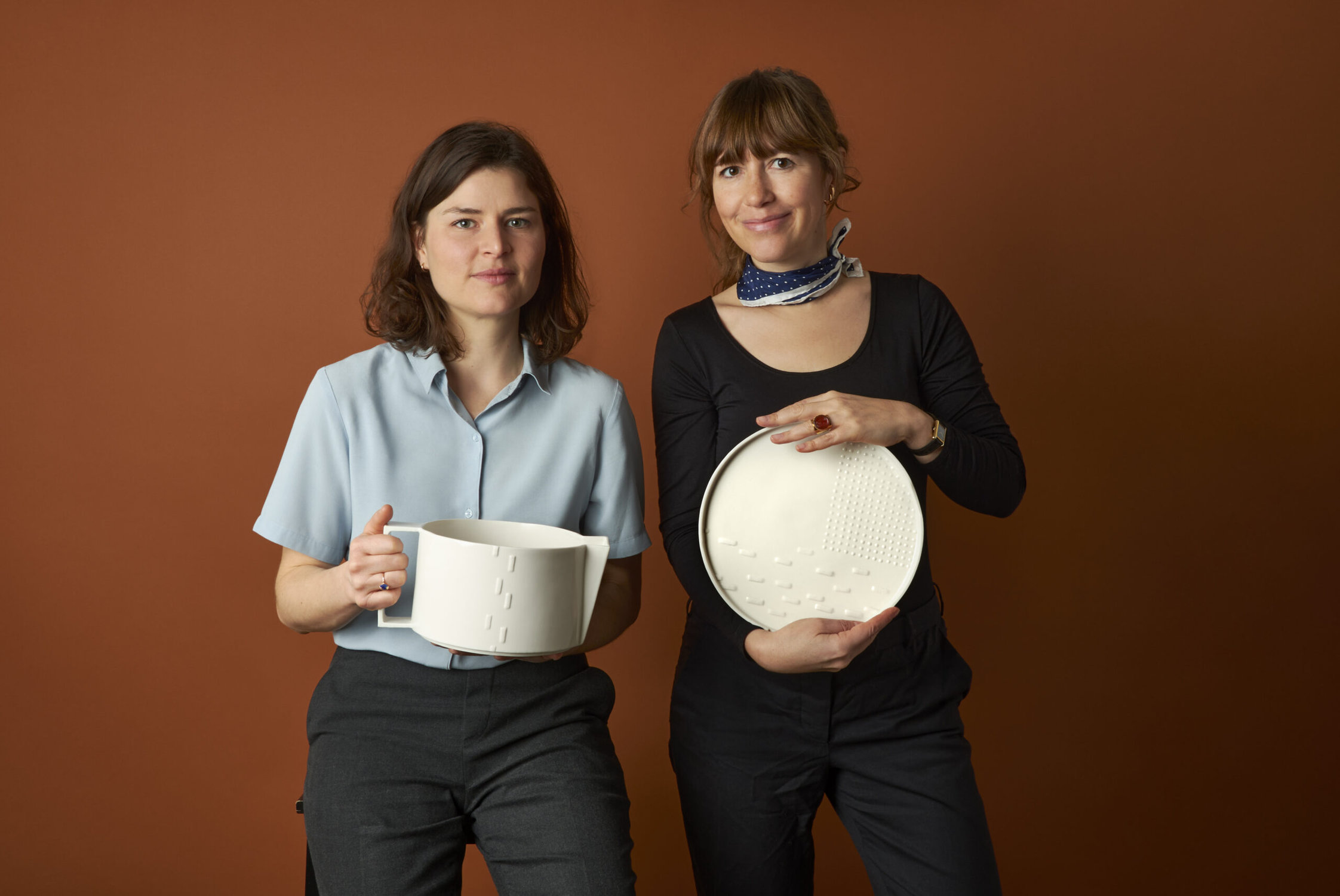 Die Gesichter hinter Tact: Designerin Pauline Androlus und Maison Fragile Gründerin Mary Castel.