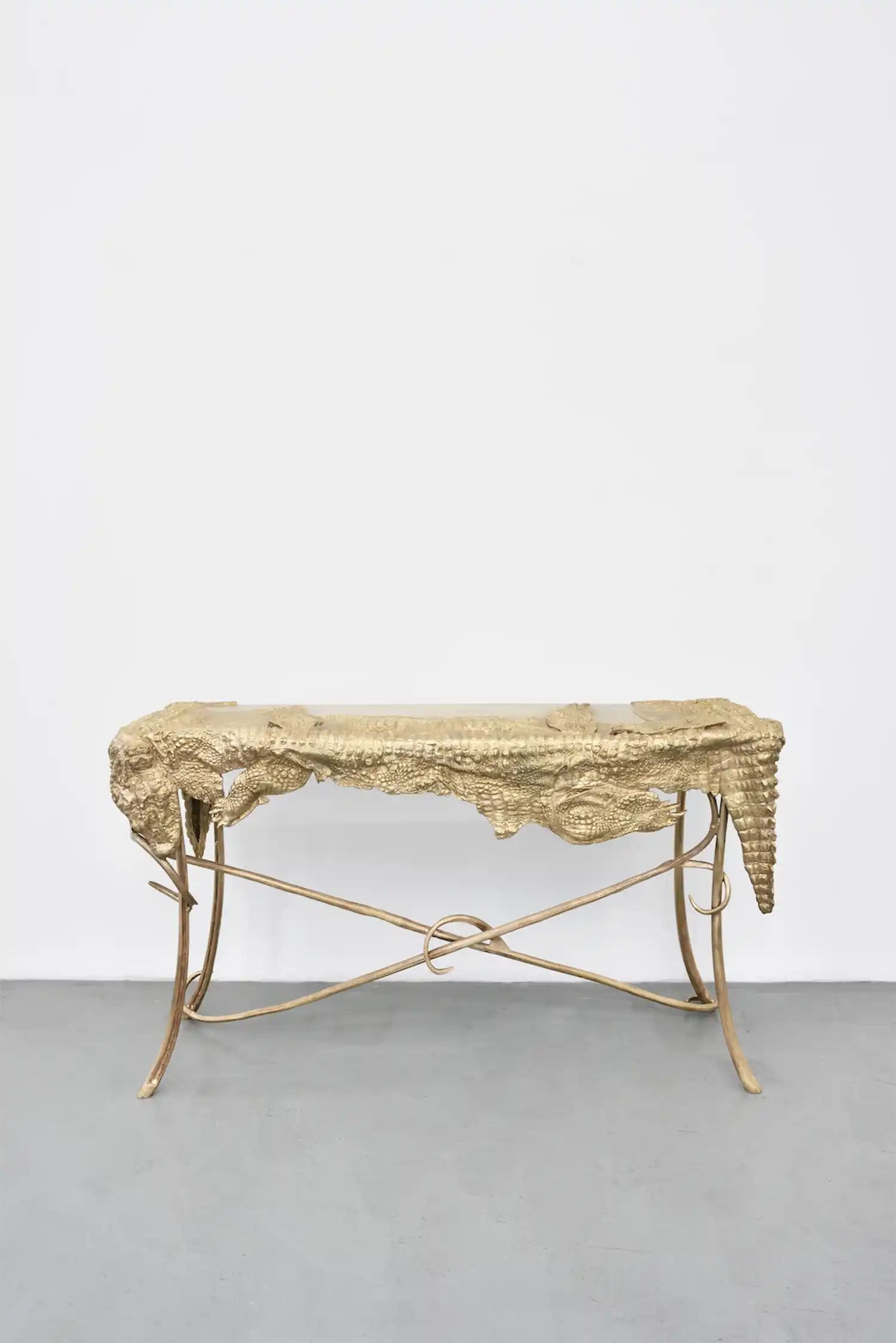 Bureau Crocodile 2007 2015 by Claude Lalanne at Galerie Mitterrand. Image courtesy of Galerie Mitterrand1 1