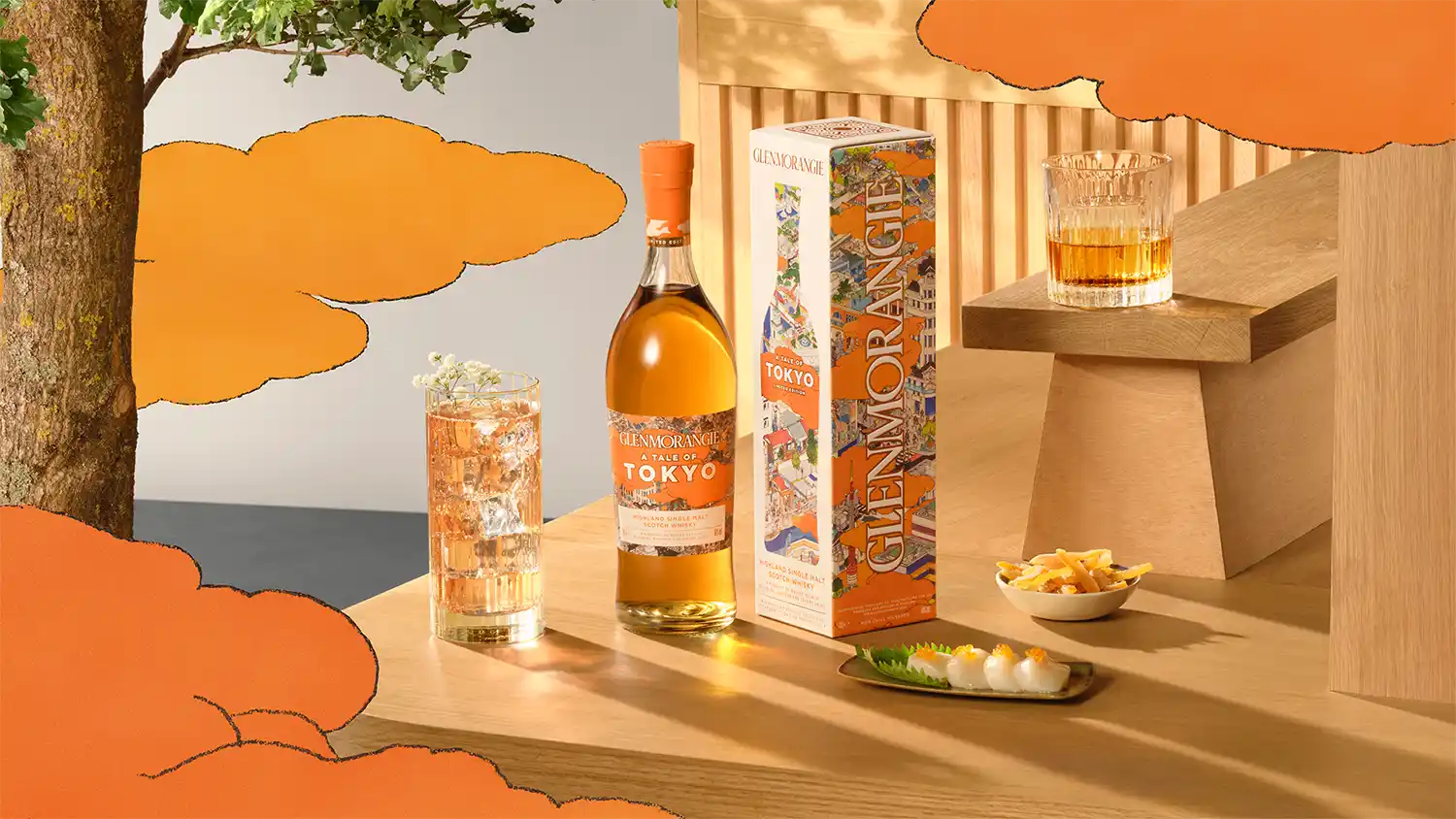 GLENMORANGIE LIMITED EDITION 2023 A TALE OF TOKYO KV PACK BOTTLE COCKTAILS 1920x1080 RGB veryhigh.width 9500x prop