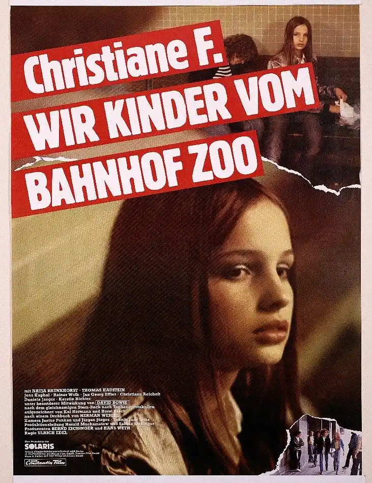 Filmplakat Christiane F Wir Kinder vom Bahnhof Zoo