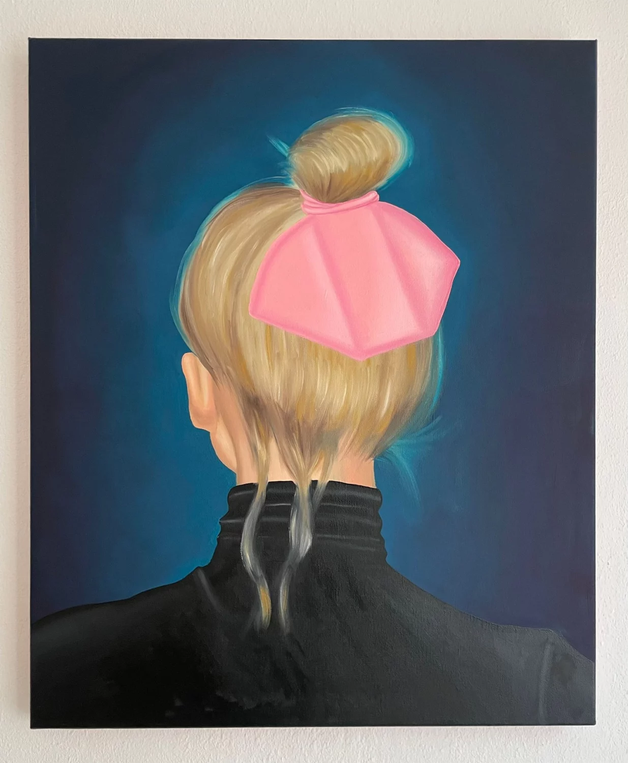 Elisa Breyer. Take or Toss 2023. 80 x 65cm 2023 Oil on Canvas © Elisa Breyer