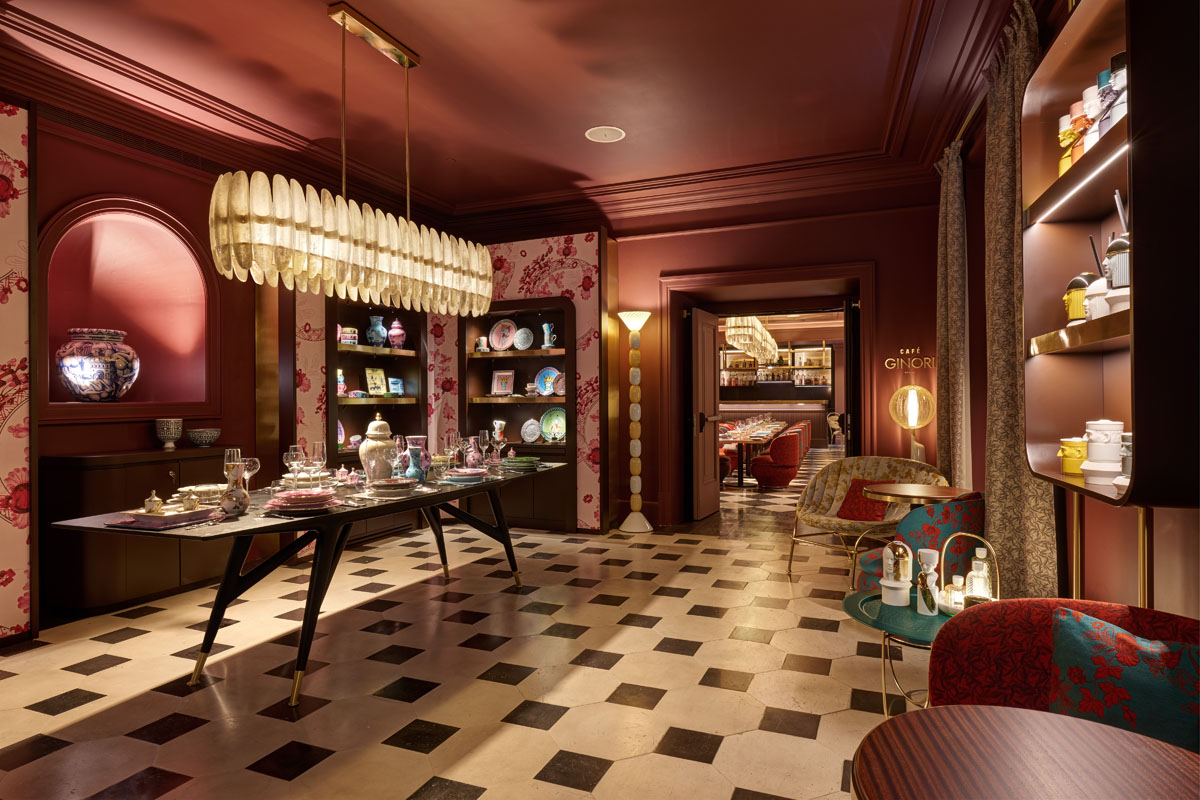 Neues Kapitel in Roms Kaffeekultur: das Café Ginori im Luxus-Hotel Rocco Forte 3 RFH Hotel de la Ville Cafe Ginori 53844 JG Dec 24 1