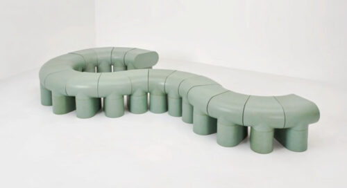 Rino Claessens zeigt Modular Bench bei Galerie Scene Ouvert