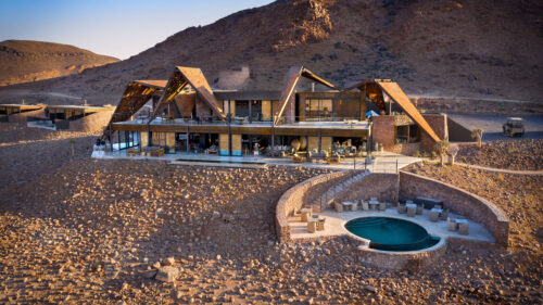 Sossusvlei Lodge in Namibia.