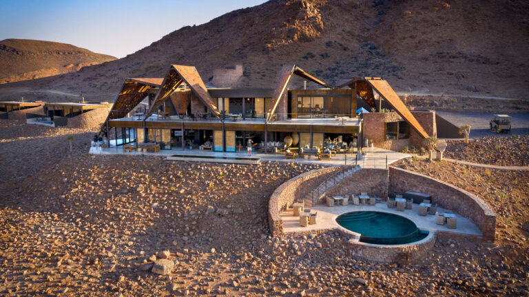 Sossusvlei Lodge in Namibia.
