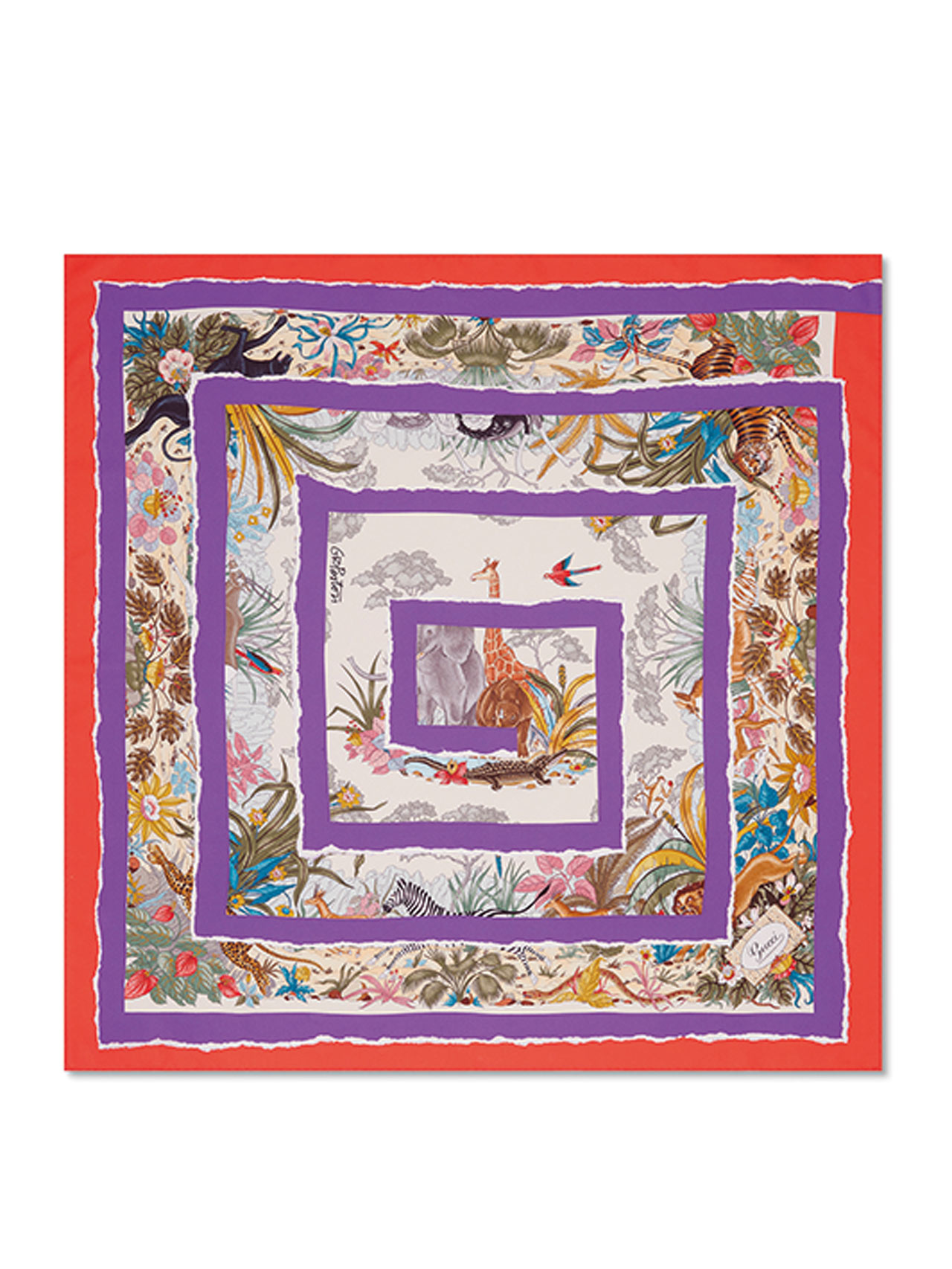 Gucci in Seide gehüllt 2 Gucci Scarf Artist 2