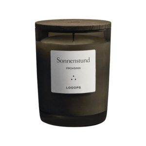IDEAT 1 Jahresabo // LOOOPS Sonnenstund – Große Duftkerze (250 g)