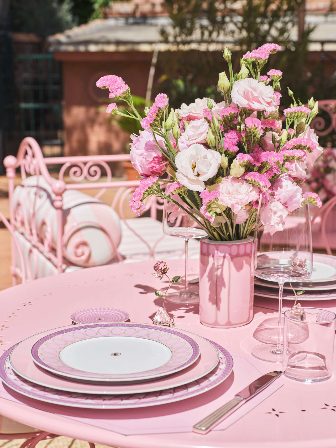 Swarovski auf der Terrasse – Portofino mit Glitzerkante 1 Swarovski 4