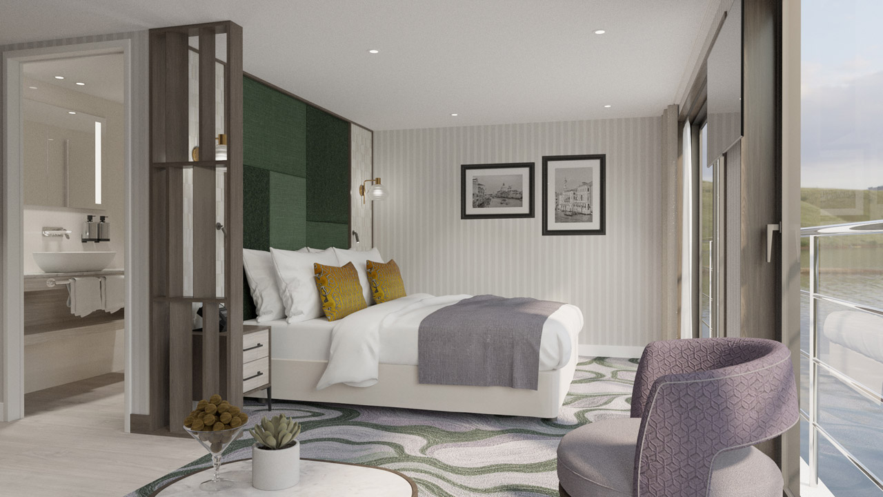 Gut gebettet – die Suiten der Viva Unique sind besonders geraeumig