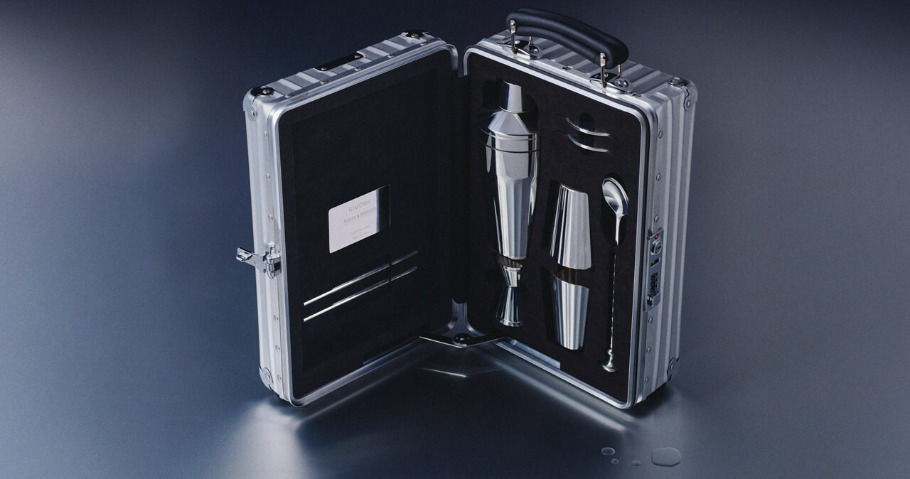 RIMOWA x Robbe & Berking Cocktail Case