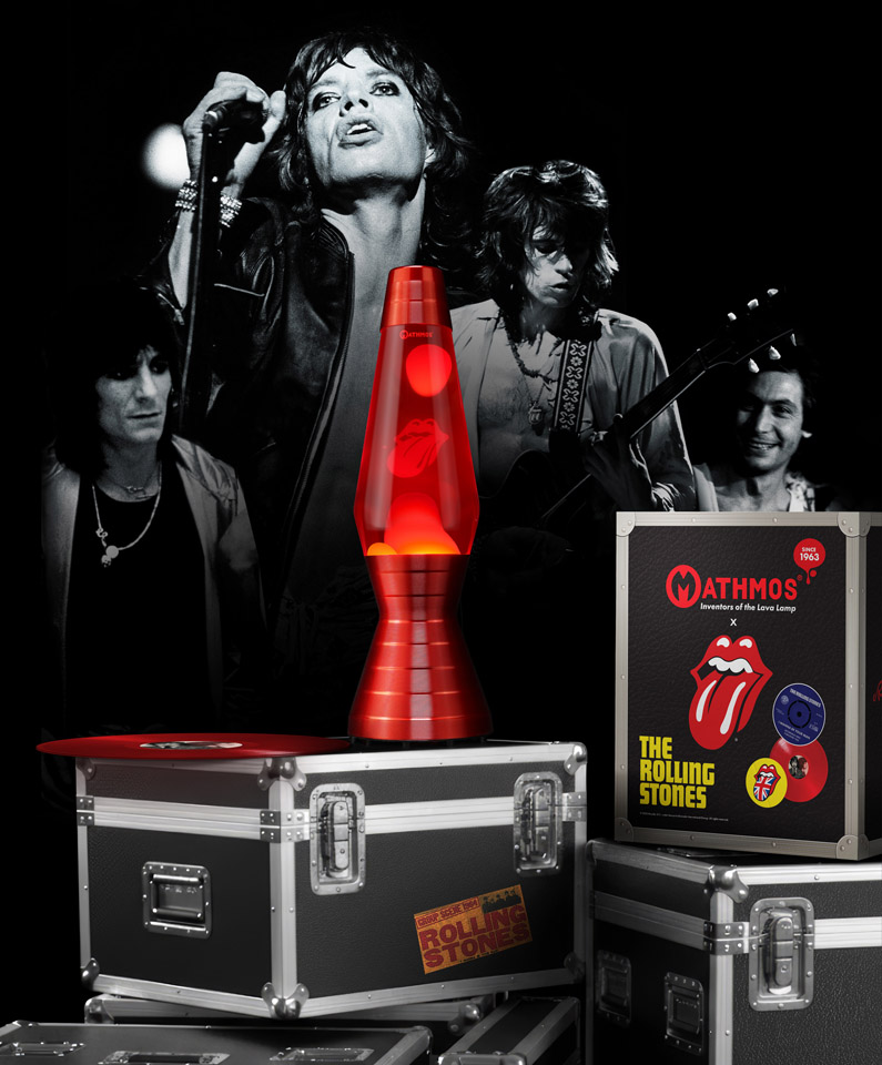 Astro Glow: Mathmos zelebriert die Rolling Stones 2 mathmos rolling stones astro lava lamp group alt