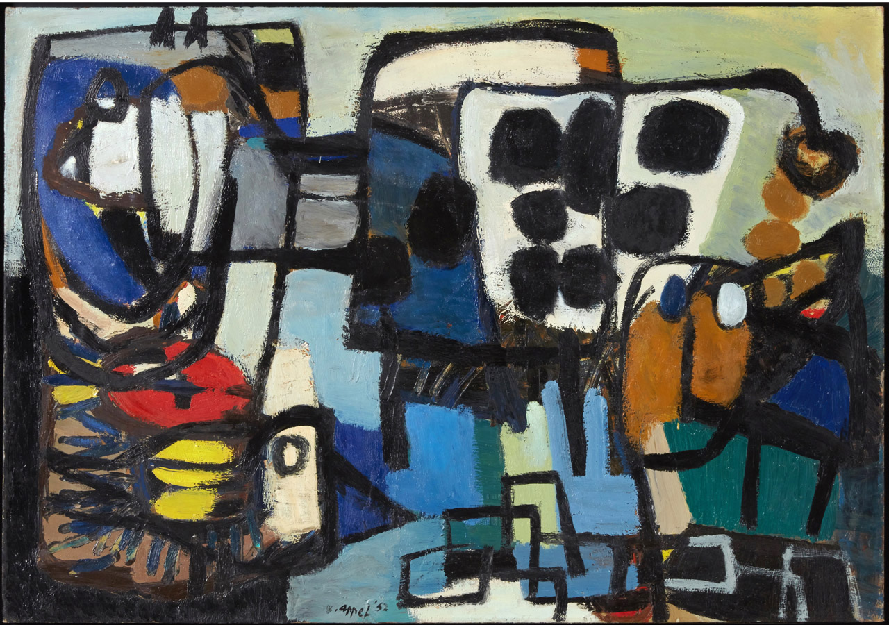 Best of Brüssel Großes Kunst- und Designaufgebot zum Jahresbeginn 2 Guy Pieters Gallery Polderkoe Karel Appel