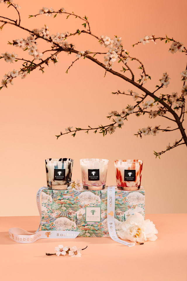 BAOBAB Collection Trio de Bougies Pearls Lifestyle 1