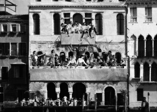 JR IL GESTO-Facade Artwork