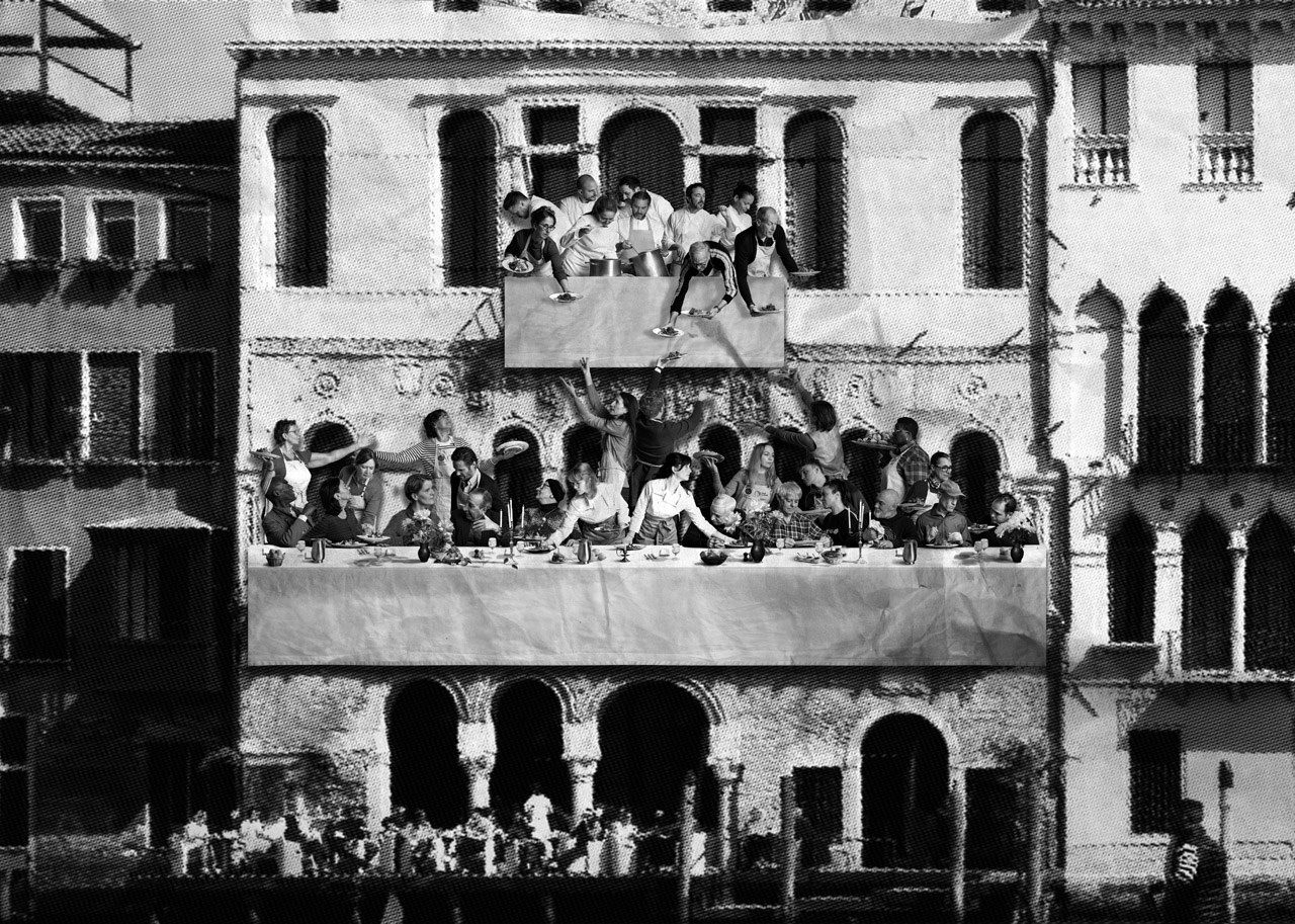 JR IL GESTO-Facade Artwork