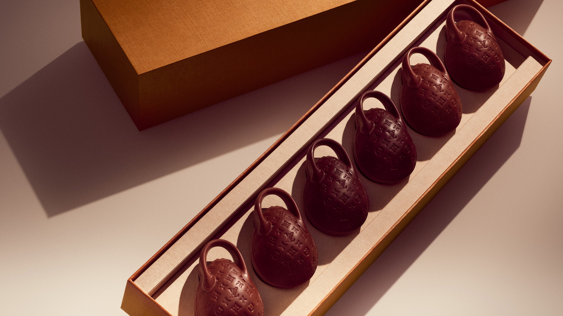 Maxime Frédéric inszeniert Haute Chocolaterie für Louis Vuitton neu 3 LV EGG