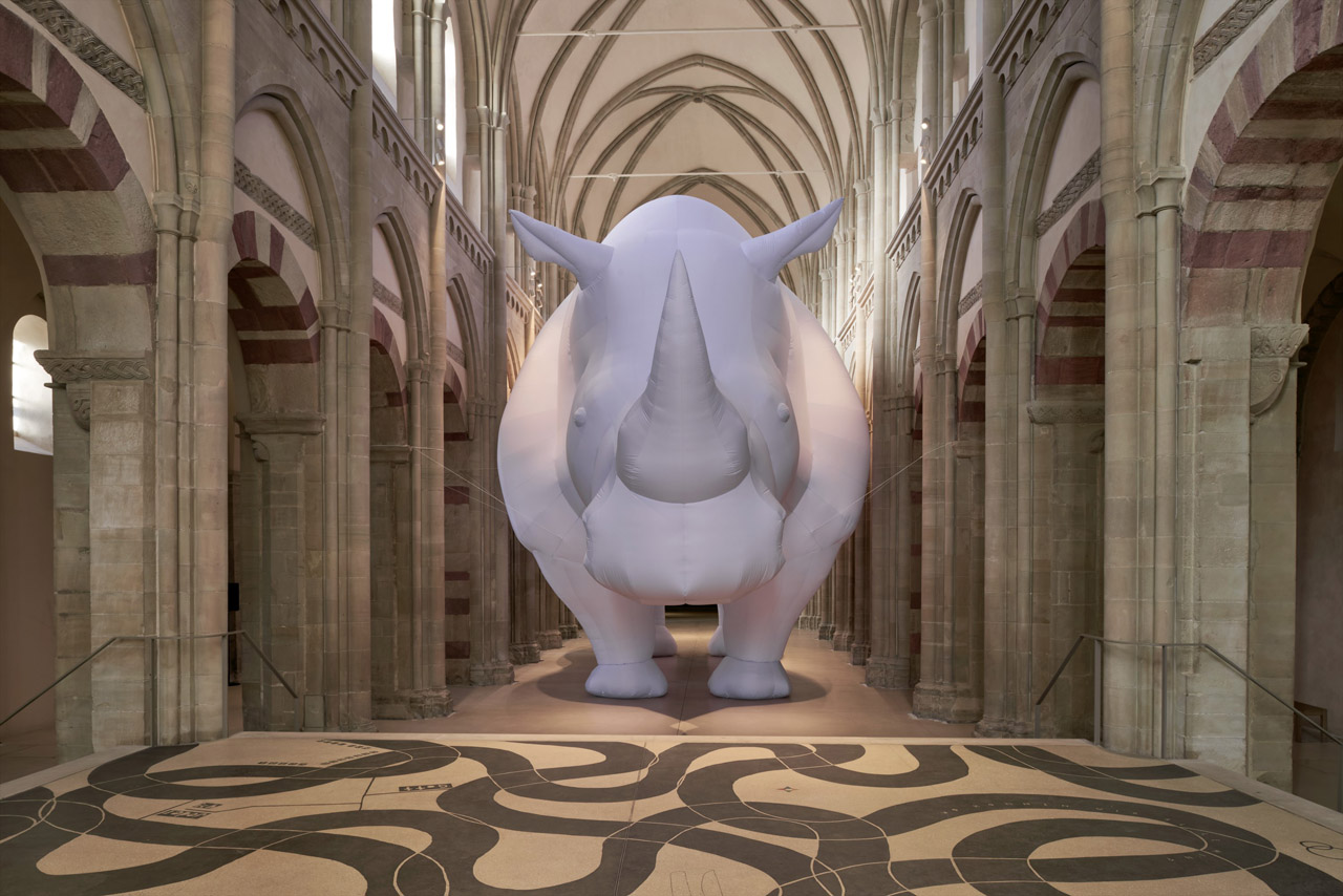 Itamar Gov The Rhinoceros in the Room Kunstmuseum Magdeburg Foto Hans Wulf Kunze