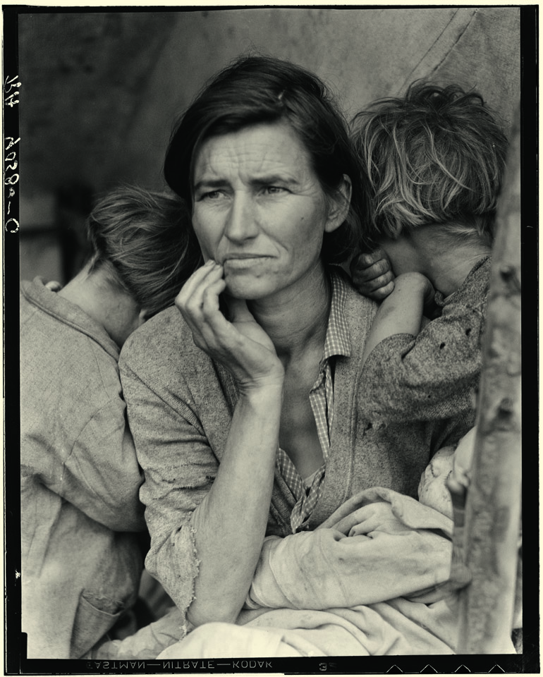 François Pinault: Reliqui aus Papier 1 Dorothea Lange Migrant Mother 1936
