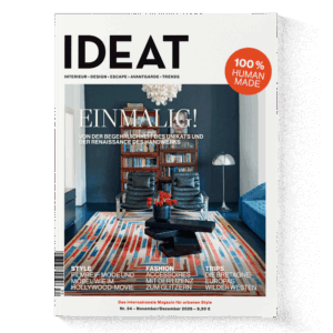 IDEAT Magazin Nr. 34 November Dezember 2026 – internationales Magazin für Interior Design, Architektur, Handwerk und urbanen Lifestyle